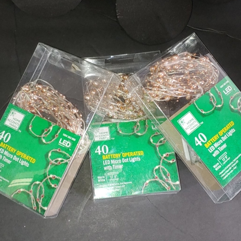 Home Accents 40 Micro Dot Lights